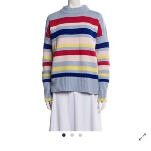La Ligne Striped Multicolor Women's Sweater Wool and Cashmere